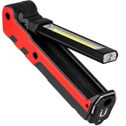 LED ladattava työtaskulamppu LED/5W/5V IPX2 360 kiiltävä 2000 mAh