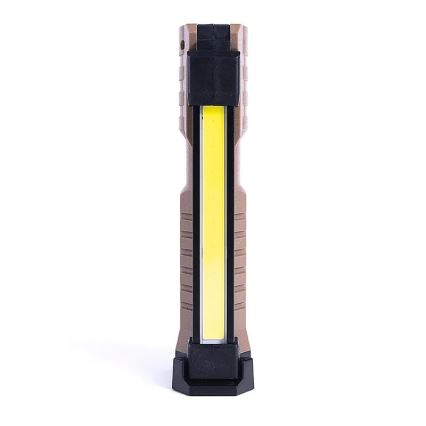 LED Himmennettävä ladattava työkäyttöön soveltuva taskulamppu virtapankki -toiminto LED/4W/5V IPX4 600 lm 2000mAh