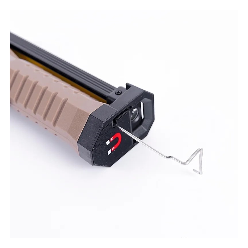 LED Himmennettävä ladattava työkäyttöön soveltuva taskulamppu virtapankki -toiminto LED/4W/5V IPX4 600 lm 2000mAh