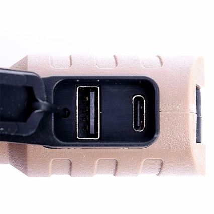 LED himmennettävä ladattava työvalaisin powerbank-toiminnolla LED/4W/5V IPX4 600 lm 2000 mAh