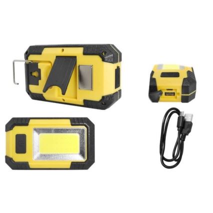 LED ladattava valonheitin LED/10W/4000 mAh 6000K IP44