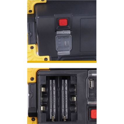 LED Ladattava valonheitin LED/10W/4000 mAh