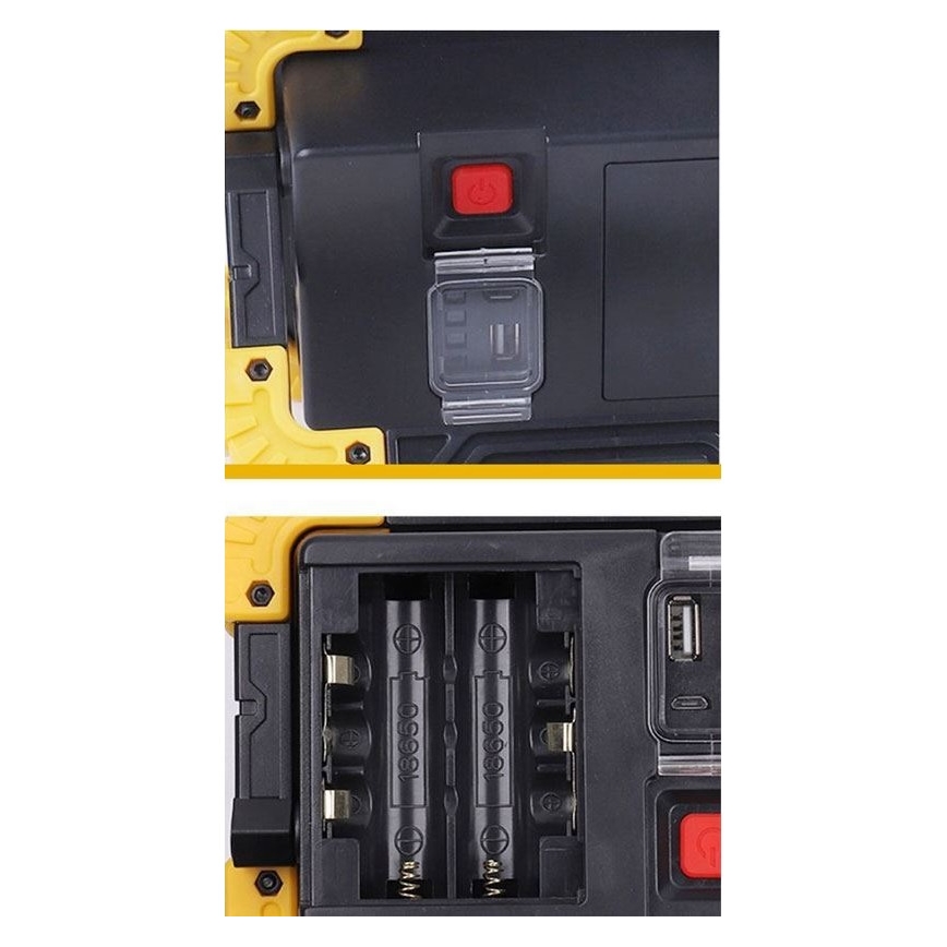 LED Ladattava valonheitin LED/10W/4000 mAh