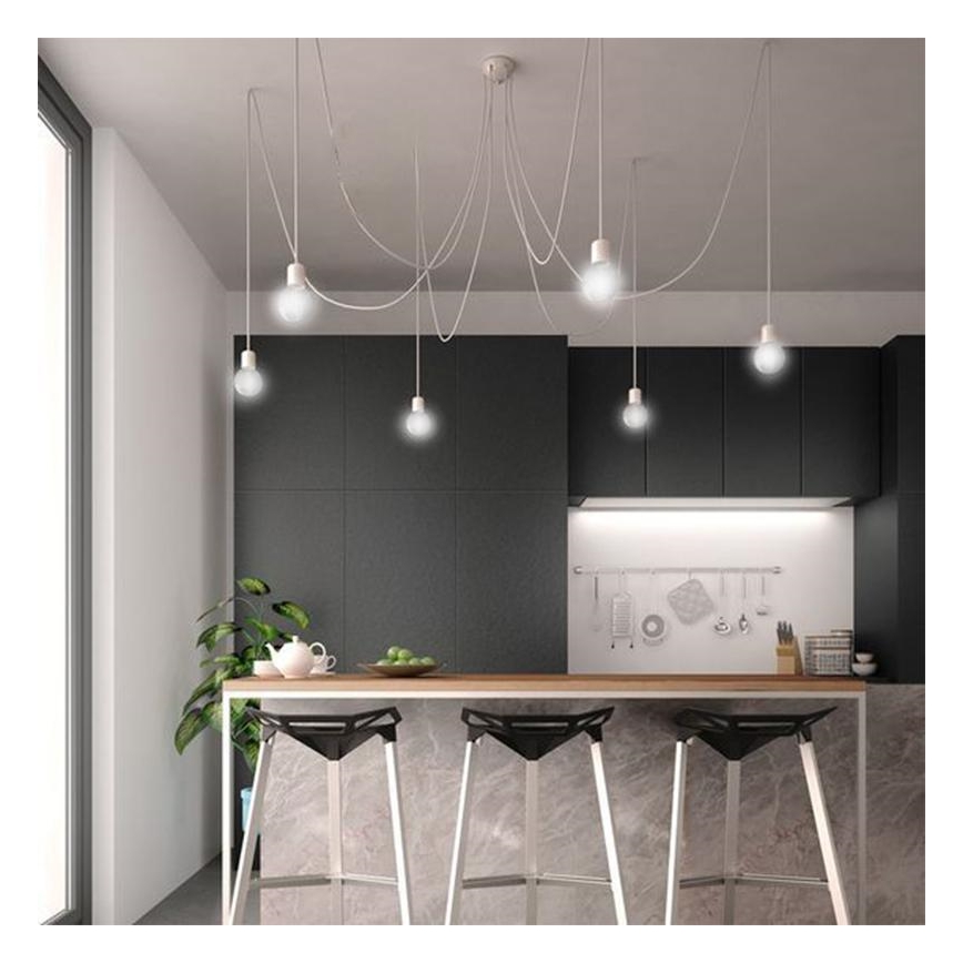 LED-lamppu VALKOINEN FILAMENTTI A60 E27/7,5W/230V 4000K