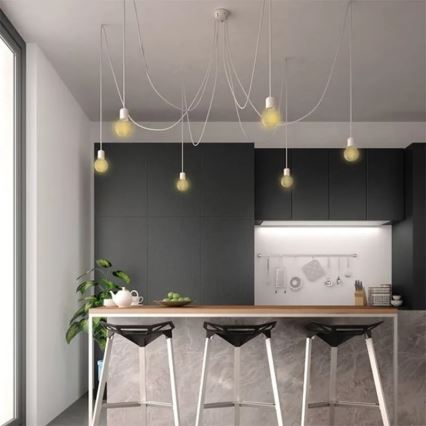 LED-lamppu VALKOINEN FILAMENTTI A60 E27/9W/230V 3000K