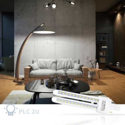 LED-lamppu G24d-3/11W/230V 3000K - Brilagi