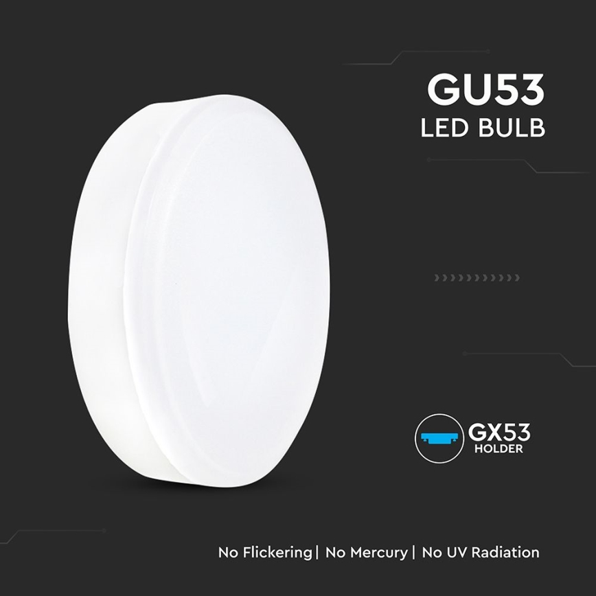 LED-lamppu GX53/6,4W/230V 4000K