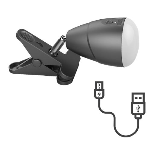 LED-lamppu KLIP USB-latauksella LED / 5W / 5V 4000K