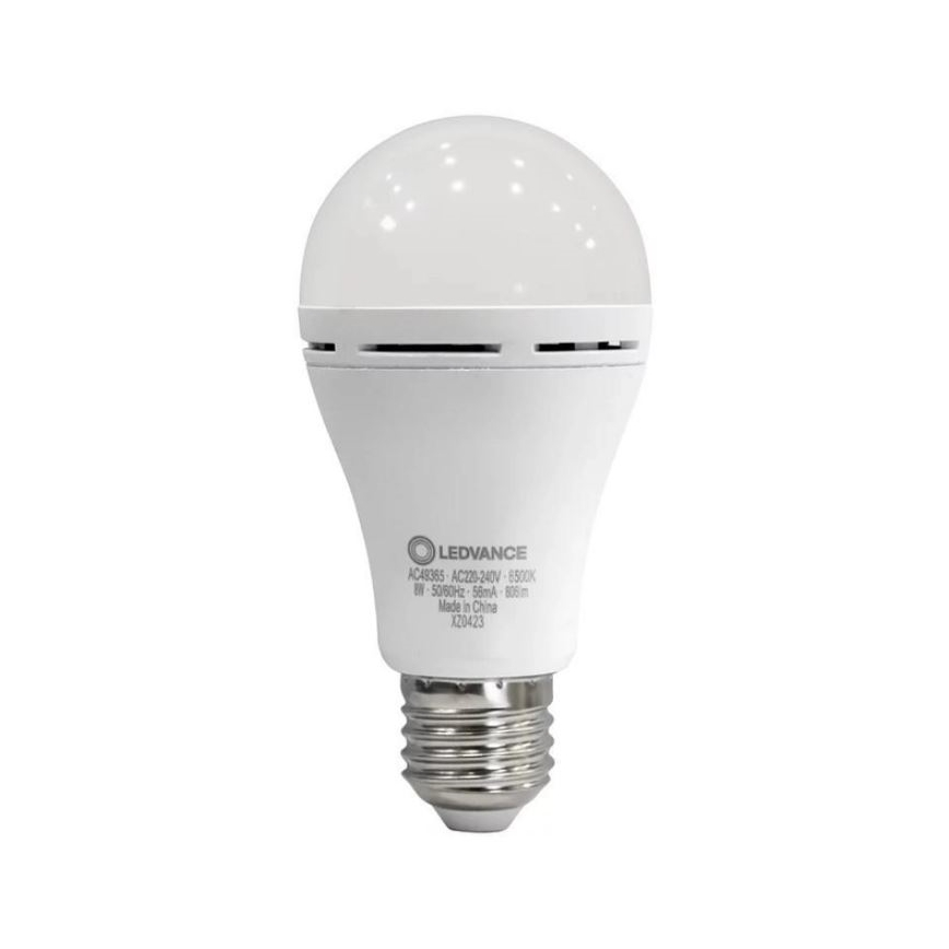 LED-lamppu RECHARGEABLE A60 E27/8W/230V 6500K - Ledvance