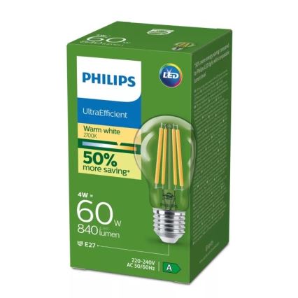 LED-lamppu VINTAGE Philips E27/4W/230V 2700K