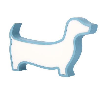 LED Lapsi Pöytälamppu DOG LED/12W/230V sininen