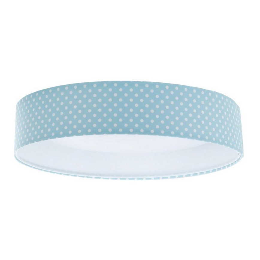 LED Lasten kattovalaisin GALAXY KIDS LED/24W/230V pisteet turkoosi/valkoinen