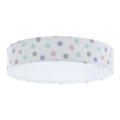 LED Lasten kattovalaisin GALAXY KIDS LED/24W/230V pisteet värikäs