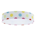 LED Lasten kattovalaisin GALAXY KIDS LED/24W/230V pisteet värikäs