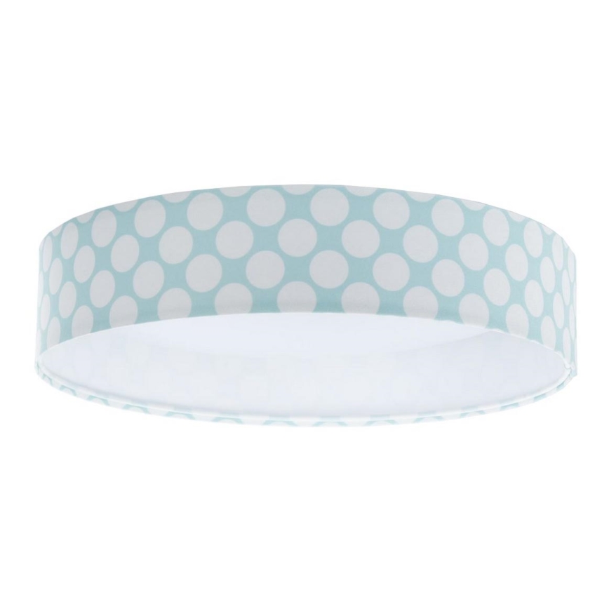 LED Lasten kattovalaisin GALAXY KIDS LED/24W/230V pisteet vihreä/valkoinen