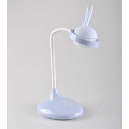 LED-lasten kosketuslamppu PUPU LED / 0,4W / 5V 3000 / 6500K sininen + USB