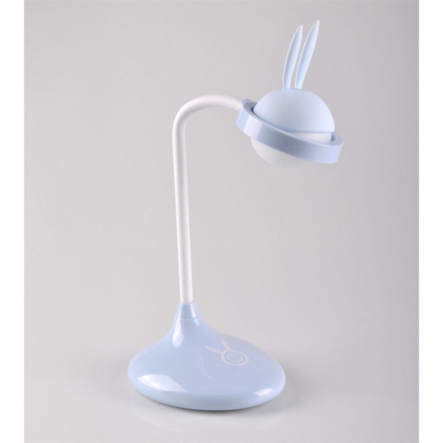 LED-lasten kosketuslamppu PUPU LED / 0,4W / 5V 3000 / 6500K sininen + USB