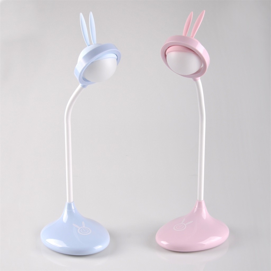 LED-lasten kosketuslamppu PUPU LED / 0,4W / 5V 3000 / 6500K sininen + USB