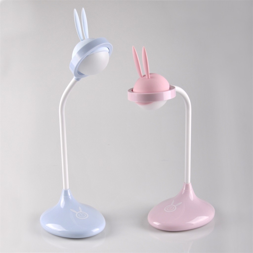 LED-lasten kosketuslamppu PUPU LED / 0,4W / 5V 3000 / 6500K sininen + USB
