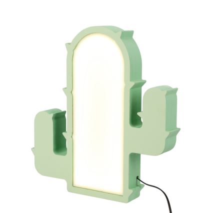 LED Lasten pöytälamppu CACTUS LED/10W/230V vihreä