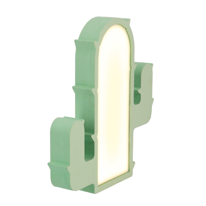 LED Lasten pöytälamppu CACTUS LED/10W/230V vihreä