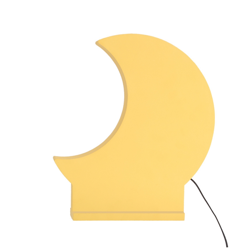 LED lasten pöytälamppu MOON LED/12W/230V, keltainen