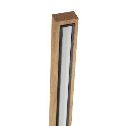 LED-lattiavalaisin ALSET LED/18W/230V tammi