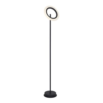 LED-lattiavalaisin COSMO LED/12W/230V musta