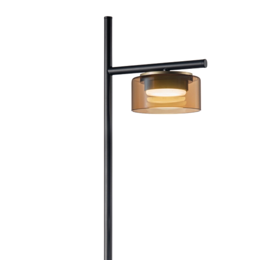 LED-lattiavalaisin OFELIA 1xGX53/6W/230V musta/beige