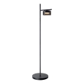 LED-lattiavalaisin OFELIA 1xGX53/6W/230V musta/savunharmaa