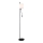 LED-lattiavalaisin TOKYO 1xE27/40W/230V + LED/3W musta/valkoinen