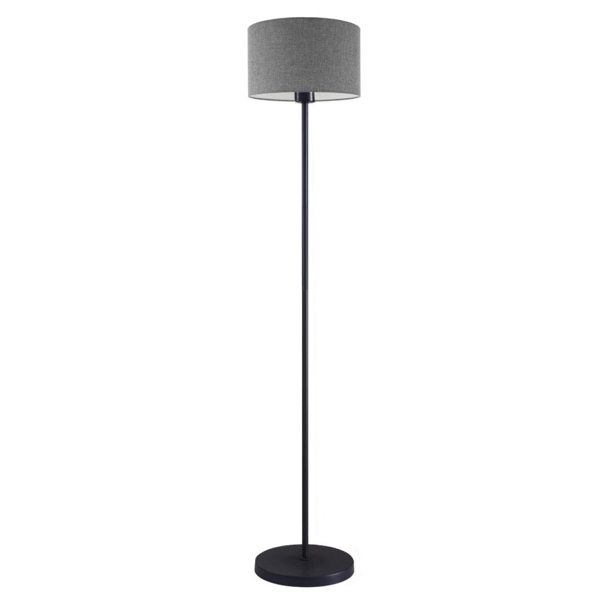 LED-lattiavalaisin TUNJA 1xE27/20W/230V halkaisija 30 cm musta/harmaa