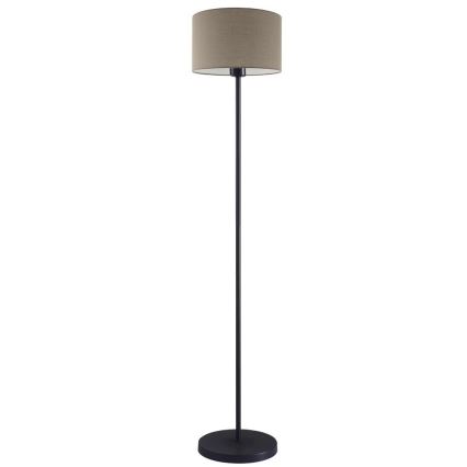 LED-lattiavalaisin TUNJA 1xE27/20W/230V halkaisija 30 cm musta/taupe