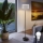 LED-lattiavalaisin TUNJA 1xE27/20W/230V halkaisija 30 cm musta/valkoinen