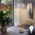 LED-lattiavalaisin TUNJA 1xE27/20W/230V halkaisija 38 cm kultainen/valkoinen