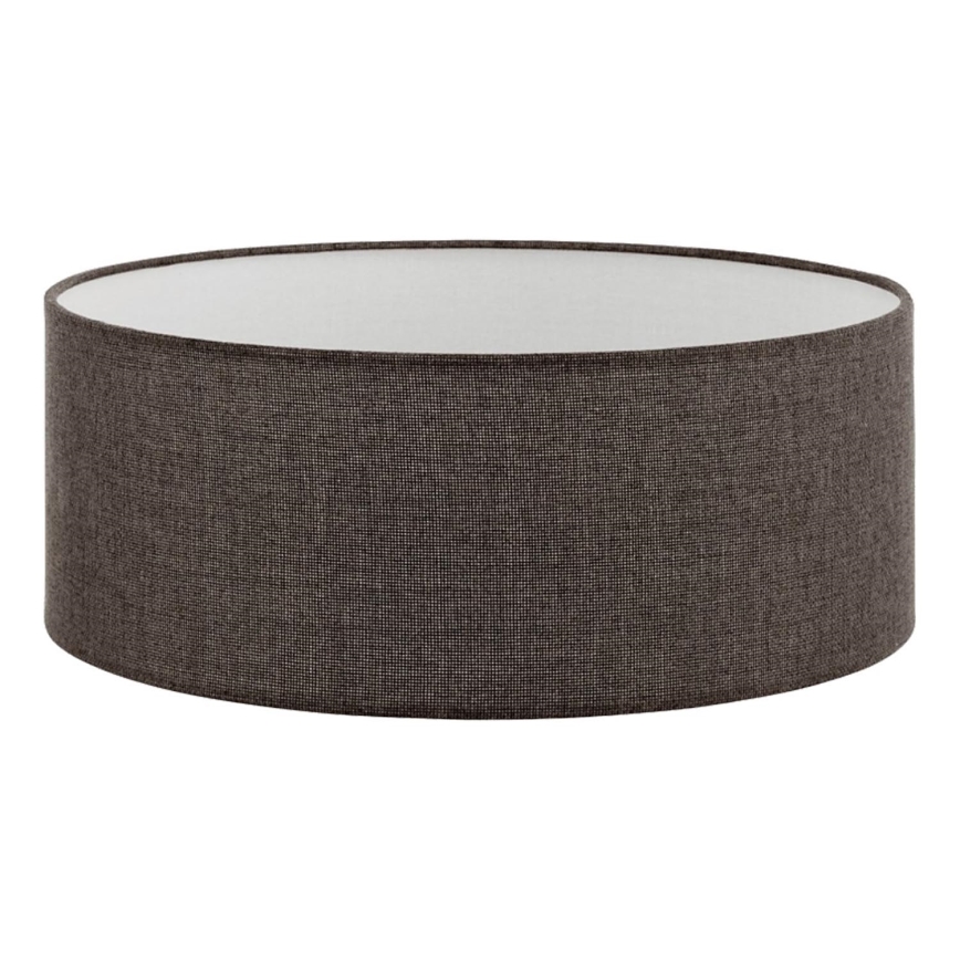 LED-lattiavalaisin TUNJA 1xE27/20W/230V halkaisija 38 cm mattakromi/ruskea