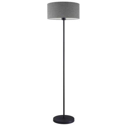 LED-lattiavalaisin TUNJA 1xE27/20W/230V halkaisija 38 cm musta/harmaa
