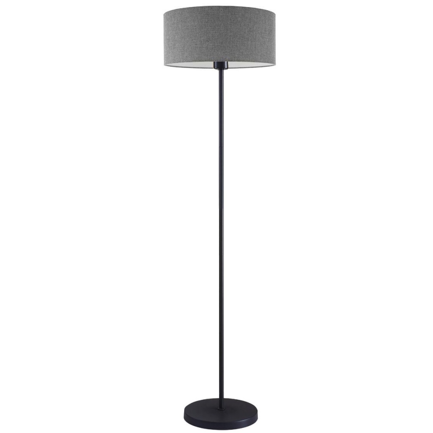 LED-lattiavalaisin TUNJA 1xE27/20W/230V halkaisija 38 cm musta/harmaa