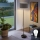 LED-lattiavalaisin TUNJA 1xE27/20W/230V halkaisija 38 cm musta/taupe