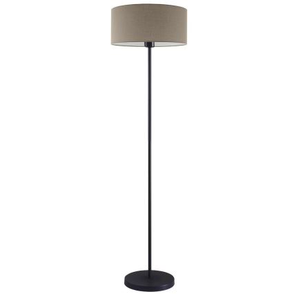 LED-lattiavalaisin TUNJA 1xE27/20W/230V halkaisija 38 cm musta/taupe