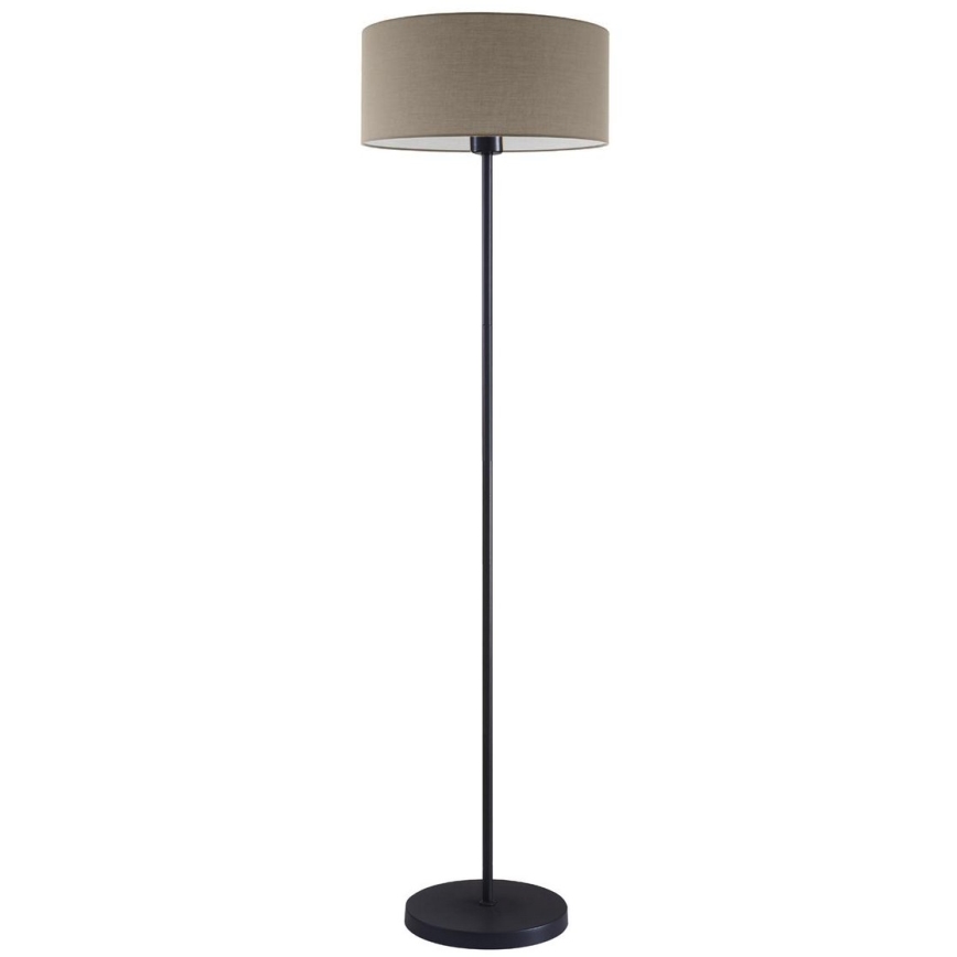 LED-lattiavalaisin TUNJA 1xE27/20W/230V halkaisija 38 cm musta/taupe