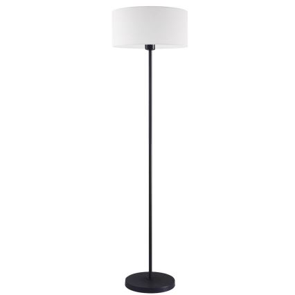 LED-lattiavalaisin TUNJA 1xE27/20W/230V, halkaisija 38 cm, musta/valkoinen