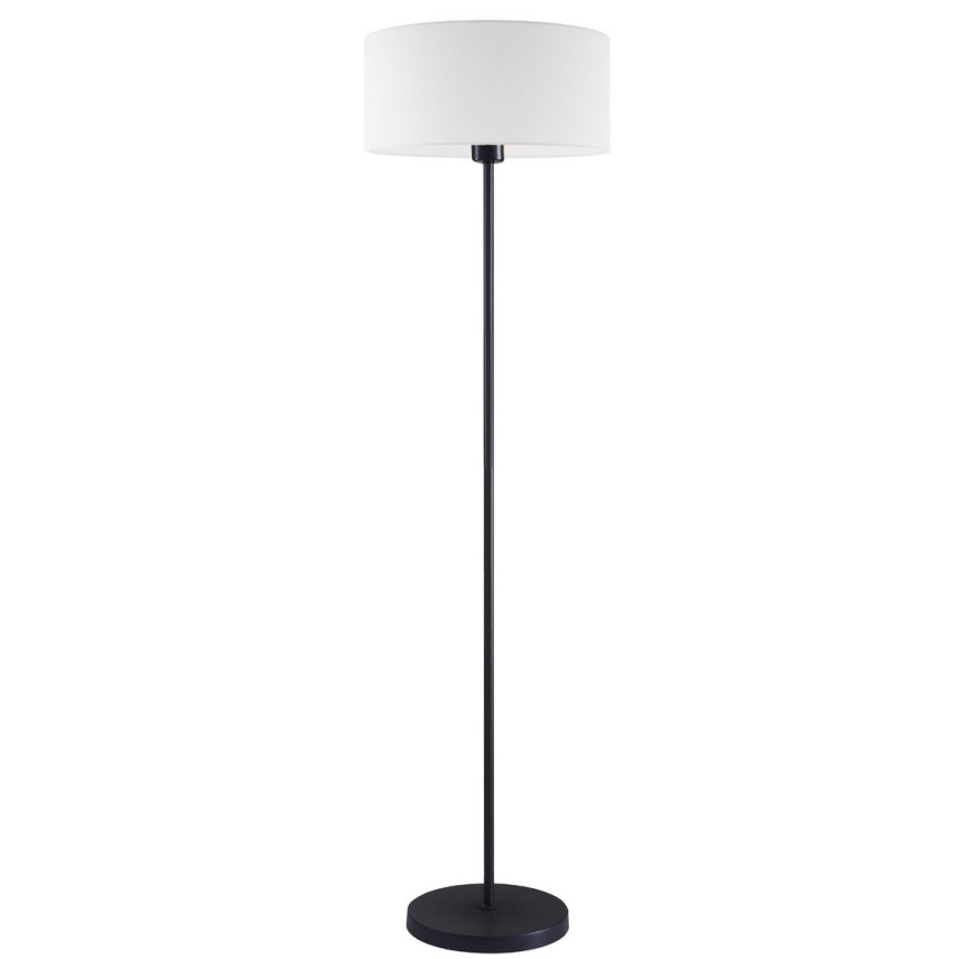 LED-lattiavalaisin TUNJA 1xE27/20W/230V, halkaisija 38 cm, musta/valkoinen
