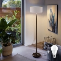 LED-lattiavalaisin TUNJA 1xE27/20W/230V halkaisija 38 cm musta/valkoinen