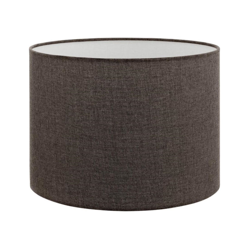 LED-lattiavalaisin TUNJA 1xE27/20W/230V Ø 30 cm mattakromi/ruskea