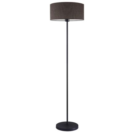 LED-lattiavalaisin TUNJA 1xE27/20W/230V Ø 38 cm musta/ruskea