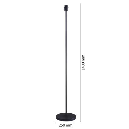 LED-lattiavalaisin TUNJA 1xE27/20W/230V Ø 38 cm musta/ruskea
