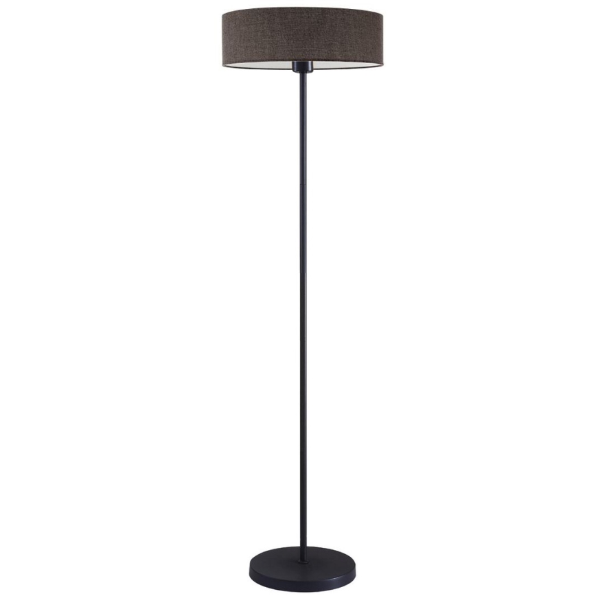 LED-lattiavalaisin TUNJA 1xE27/20W/230V Ø 38 cm musta/ruskea
