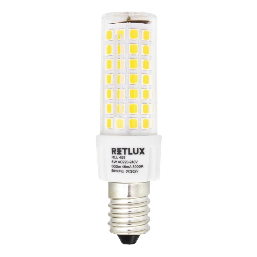 LED Liesituulettimen polttimo E14/6W/230V 3000K