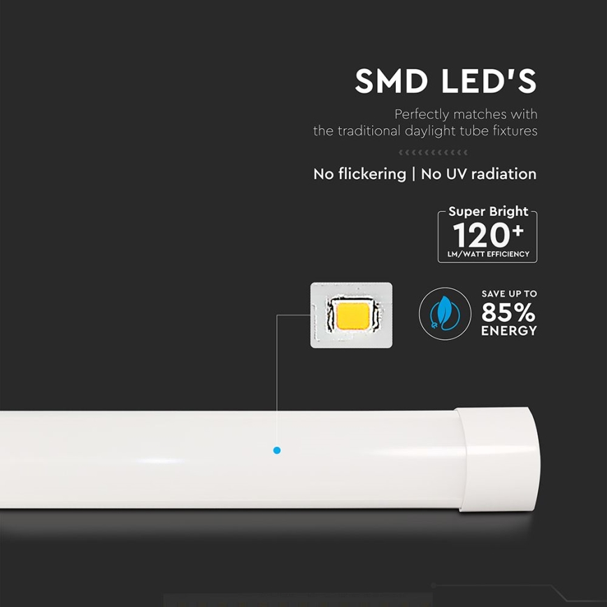 LED Loisteputki LED/20W/230V 6500K 60 cm valkoinen